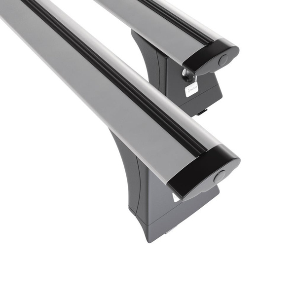 Aluminium-Dachträger für Ford Focus mk II (2005-2007) - silbern Dachträger Dachgepäckträger - Montagepunkte