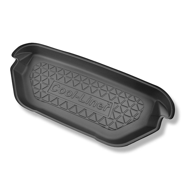 Set Kofferraumschale und angepasste Autoteppiche TPE für: Tesla Model S 0 Coupé (01.2021-....) - Kofferraum vorne