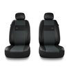 Universal Sitzbezüge Auto für Ford Fiesta MK5, MK6, MK7, MK8 (1999-2019) - Vordersitze Autositzbezüge Schonbezüge - 2XL-G