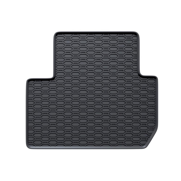 Gummifußmatten Auto für Mitsubishi Outlander III SUV (2012-2022) - Gummimatten Gummi Fußmatten - schwarz - 4 Stk.