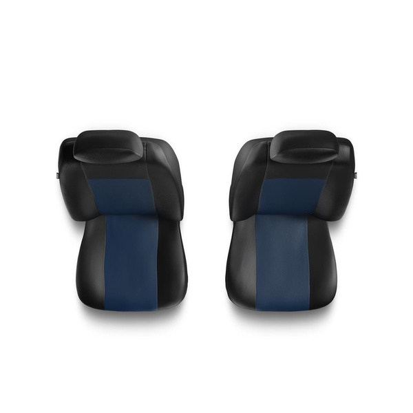 Universal Sitzbezüge Auto für Nissan Maxima IV, V, VI (1995-2009) – Vordersitze Autositzbezüge Schonbezüge – 2CM-BL