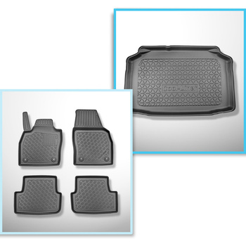 Set Kofferraumschale und angepasste Autoteppiche TPE für: Audi A1 GB Sportback (