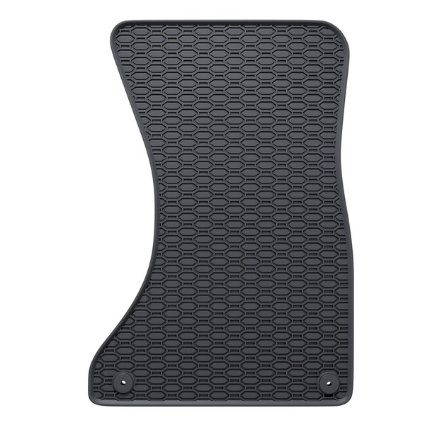 Gummifußmatten Auto für Audi A5 8T (2007-2016) - schwarz Gummimatten Gummi Fußmatten