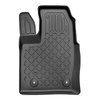 TPE Fußmatten Auto für Ford Tourneo Custom Van (01.2013-....) - schwarz Automatten Autoteppiche - mit Automatikgetriebe
