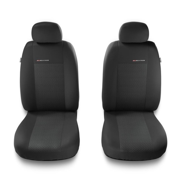 Universal Sitzbezüge Auto für Renault Fluence (2009-2016) - Vordersitze Autositzbezüge Schonbezüge - 2UNE-3