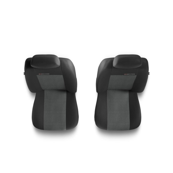 Universal Sitzbezüge Auto für Seat Toledo I, II, III, IV (1991-2018) - Vordersitze Autositzbezüge Schonbezüge - 2UNE-2