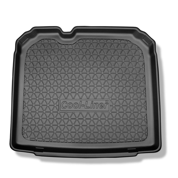 Kofferraumwanne für Audi Q3 SUV (08.2011-06.2018) - Kofferraummatte rutschfest Schutzmatte - vertiefte Ladefläche; ohne Not-Rad; auch für die Quattro-Version