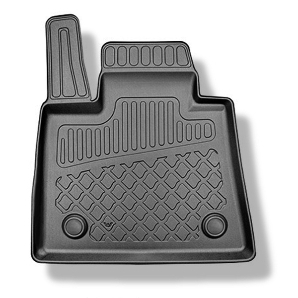 TPE Fußmatten Auto für BMW X6 G06 SAC (11.2019-....) - schwarz Automatten Autoteppiche