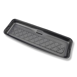 Kofferraumwanne für Suzuki Jimny II GJ SUV (10.2018-2020) - Kofferraummatte rutschfest Schutzmatte - untere Ladefläche; ohne Plastik Staufach im Kofferraum; hinter der 2. Sitzreihe