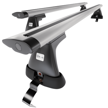 Aluminium-Dachträger für Fiat Grande Punto (2005-2010) - silbern Dachträger Dach