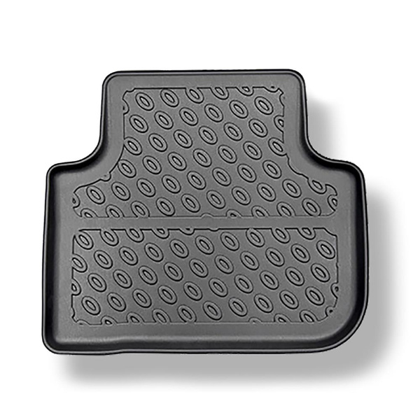 Set Kofferraumschale und angepasste Autoteppiche TPE für: Audi Q3 Sportback (09.2019-....) - auch mit Hybridantrieb TFSI e Plug-in Hybrid;oberer Kofferraum (mit Multiboden)