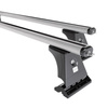 Aluminium-Dachträger für BMW 3er E46 (2002-2004) - silbern Dachträger Dachgepäckträger - Montagepunkte