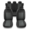 Universal Sitzbezüge Auto für Peugeot 407 (2004-2011) - Autositzbezüge Schonbezüge für Autositze - UNE-2
