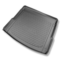Kofferraumwanne für Audi Q5 II FY SUV (01.2017-08.2024) - Kofferraummatte rutschfest Schutzmatte - auch für Modelle mit Schienen; nicht fuer TFSI e plug-in hybrid; hintere feste Sitze