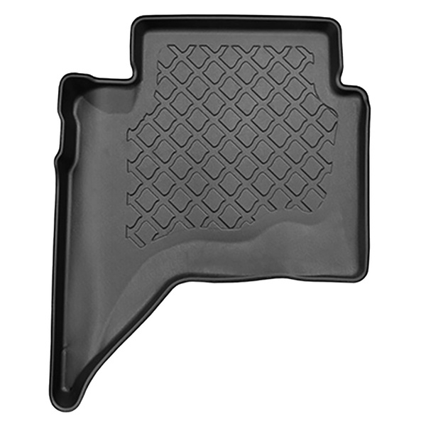 TPE Fußmatten Auto für Ford Ranger T6 PX1 Pick-Up (2012-11.2015) - schwarz Automatten Autoteppiche