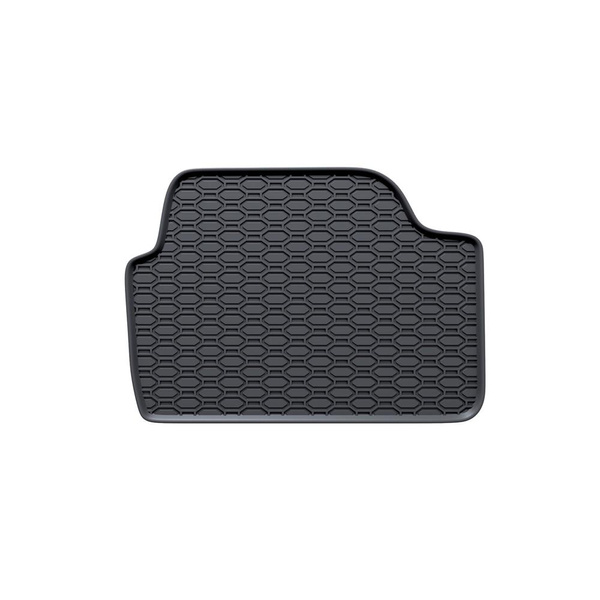 Gummifußmatten Auto für BMW X1 E84 Crossover (2009-2015) - Gummimatten Gummi Fußmatten - schwarz - 4 Stk.