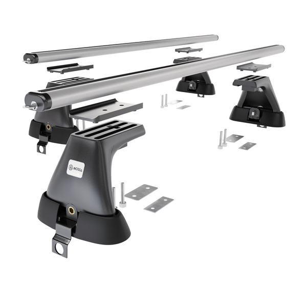 Aluminium-Dachträger für Mercedes-Benz S Klasse W220 (1999-2005) - silbern Dachträger Dachgepäckträger - ohne Montagelemente