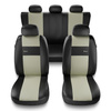 Universal Sitzbezüge Auto für Peugeot 208 I, II (2012-....) - Autositzbezüge Schonbezüge für Autositze - XL-BE