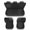 Universal Sitzbezüge Auto für Audi A4 B5, B6, B7, B8, B9 (1995-2024) - Autositzbezüge Schonbezüge für Autositze - MD-6