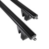 Aluminium-Dachträger für Ssangyong Rodius (2004-2012) - schwarz Dachträger Dachgepäckträger - reling