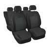 Maßgeschneiderte Sitzbezüge Auto für Seat Cordoba II Limousine (2002-2008) - Autositzbezüge Schonbezüge für Autositze - E1