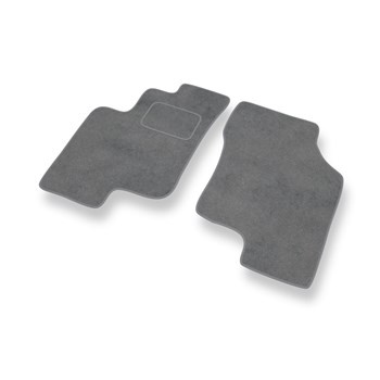 Fußmatten Auto für Hyundai Getz Hatchback (2002-2008) - Premium Velours graue Au