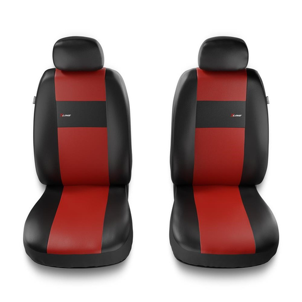 Universal Sitzbezüge Auto für Alfa Romeo 146 (1994-2001) - Vordersitze Autositzbezüge Schonbezüge - 2XL-RD