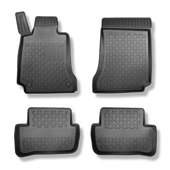 TPE Fußmatten Auto für Mercedes-Benz C Klasse W204 Kombi (12.2007-09.2014) - sch