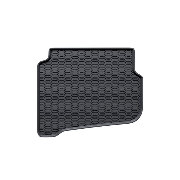 Gummifußmatten Auto für Seat Ibiza III Hatchback (2002-2008) - Gummimatten Gummi Fußmatten - schwarz - 4 Stk.