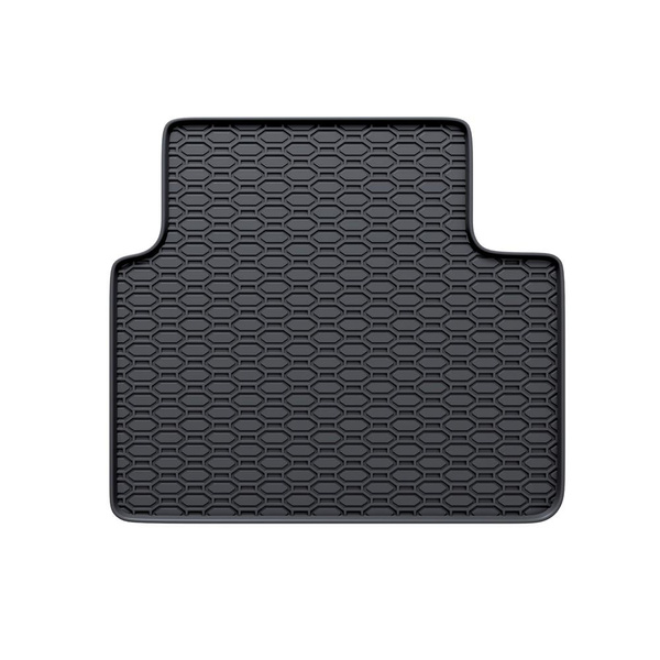 Gummifußmatten Auto für Hyundai ix35 SUV (2009-2015) - Gummimatten Gummi Fußmatten - schwarz - 4 Stk.