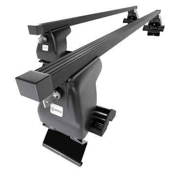 Stahl-Dachträger für Hyundai H-1 (2008-2021) - schwarz Dachträger Dachgepäckträg