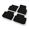 Fußmatten Auto für Land Rover Discovery Sport SUV (2015-....) - schwarze Automatten Autoteppiche