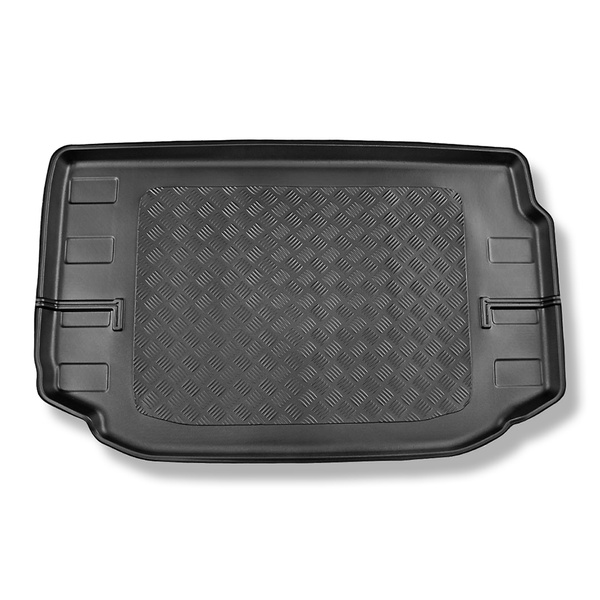 Kofferraumwanne für Suzuki Jimny II GJ SUV (10.2018-2020) - Kofferraummatte rutschfest Schutzmatte - hinter der 1. Sitzreihe; 2. Reihe umgelegt