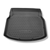 Kofferraumwanne für Mercedes-Benz C Klasse W204 Coupé (06.2011-12.2015) - Kofferraummatte rutschfest Schutzmatte - hintere Sitze umlegbar; ohne linke Ausbuchtung