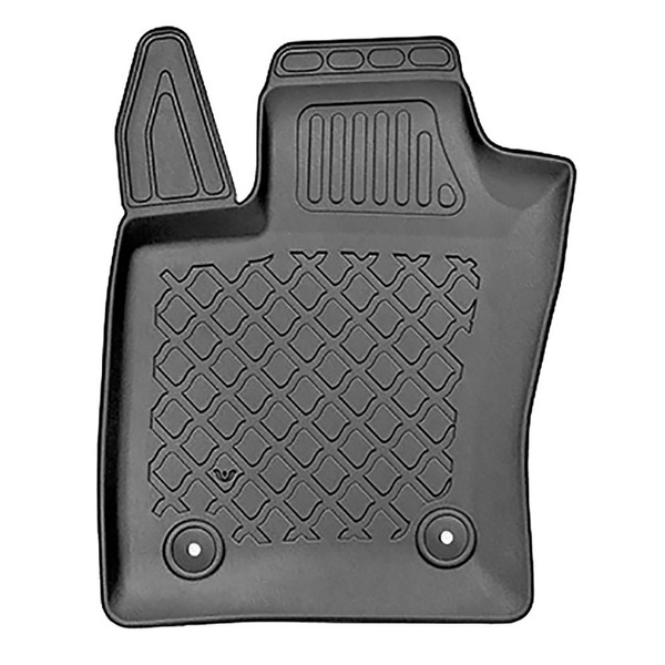 Set Kofferraumschale und angepasste Autoteppiche TPE für: Jeep Compass II MP SUV (08.2017-....) - mit beweglichem Boden im Kofferraum;für obere und untere Ebene;nicht fuer Plug-in Hybrid