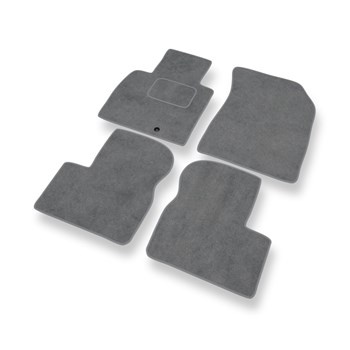 Fußmatten Auto für Nissan Micra IV Hatchback (2010-2016) - Premium Velours Autom