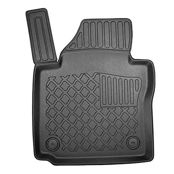 Set Kofferraumschale und angepasste Autoteppiche TPE für: Volkswagen Touran I 1T MPV (09.2010-08.2015) - 7 Sitze;dritte Reihe zusammengeklappt