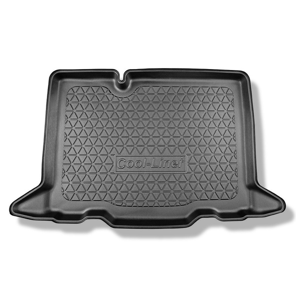 Kofferraumwanne für Dacia Sandero III Stepway Crossover (01.2021-....) - Kofferraummatte rutschfest Schutzmatte - vertiefte Ladeflaeche; ohne doppelten Ladeboden