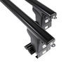 Aluminium-Dachträger für Audi A3 8P/8PA (2003-2012) - schwarz Dachträger Dachgepäckträger - ohne Montagelemente