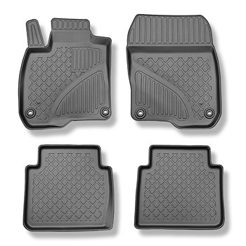 TPE Fußmatten Auto für Honda CR-V V (RW) SUV (10.2018-....) - schwarz Automatten