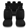 Universal Sitzbezüge Auto für BMW 5er E34, E39, E60, E61, F10, G30, G31 (1988-2019) - Autositzbezüge Schonbezüge für Autositze - PG-1
