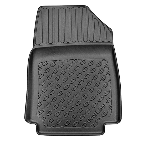 Set Kofferraumschale und angepasste Autoteppiche TPE für: Renault Clio IV Grandtour (03.2013-2023) - unterer Kofferraum (Anwendung in oberer Stellung auch möglich)