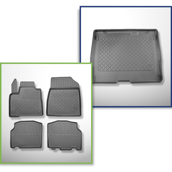 Set Kofferraumschale und angepasste Autoteppiche TPE für: Mercedes-Benz Citan W4