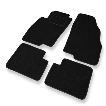 Fußmatten Auto für Fiat Grande Punto Hatchback, Van (2005-2012) - schwarze Autom