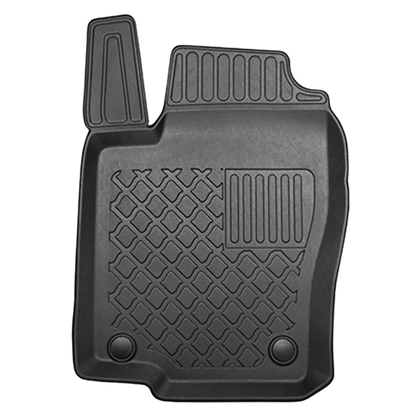 TPE Fußmatten Auto für Mercedes-Benz M Klasse W166 SUV (11.2011-05.2016) - schwarz Automatten Autoteppiche