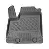 TPE Fußmatten Auto für Renault Rafale SUV (10.2024-....) - schwarz Automatten Autoteppiche - ohne dritte Sitzreihe