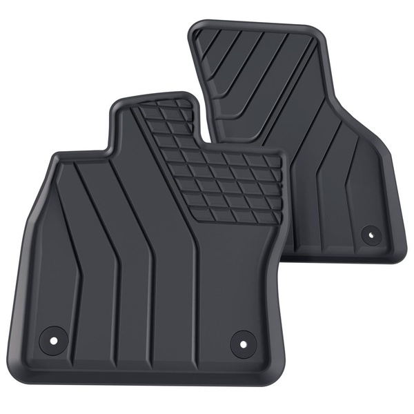 TPE Fußmatten Auto für Seat Leon III Hatchback, Sportstourer (2013-2020) - schwarz Automatten Autoteppiche