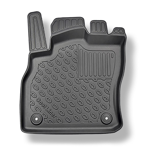 TPE Fußmatten Auto für Audi Q3 F3 SUV, Sportback (09.2019-....) - schwarz Automatten Autoteppiche - auch mit Hybridantrieb TFSI e Plug-in Hybrid