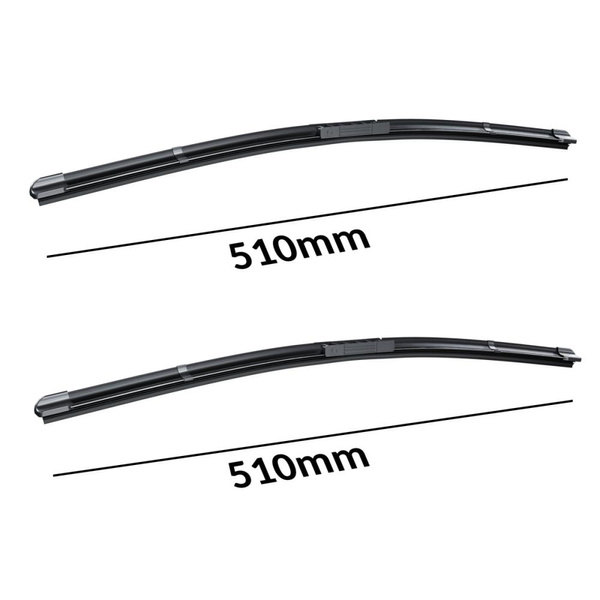 Vordere Scheibenwischer für Nissan Patrol GR SUV (10.1997-03.2010) - Wischerblätter Flach