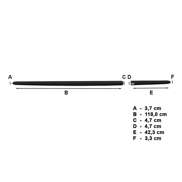 Schwarze Auto Seitenschutzleisten Toyota Aygo Hatchback (3 Türen) - (2005-2013)